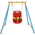 Baby Toddler Indoor/Outdoor Metal Swing Set