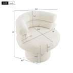 Round Swivel Accent Chair