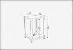 Flora & Zenas Living Room Table Set