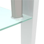 White Coffee Table Modern Side Center Tables