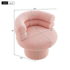Round Swivel Accent Chair
