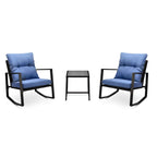3 Pieces Patio Bistro Set