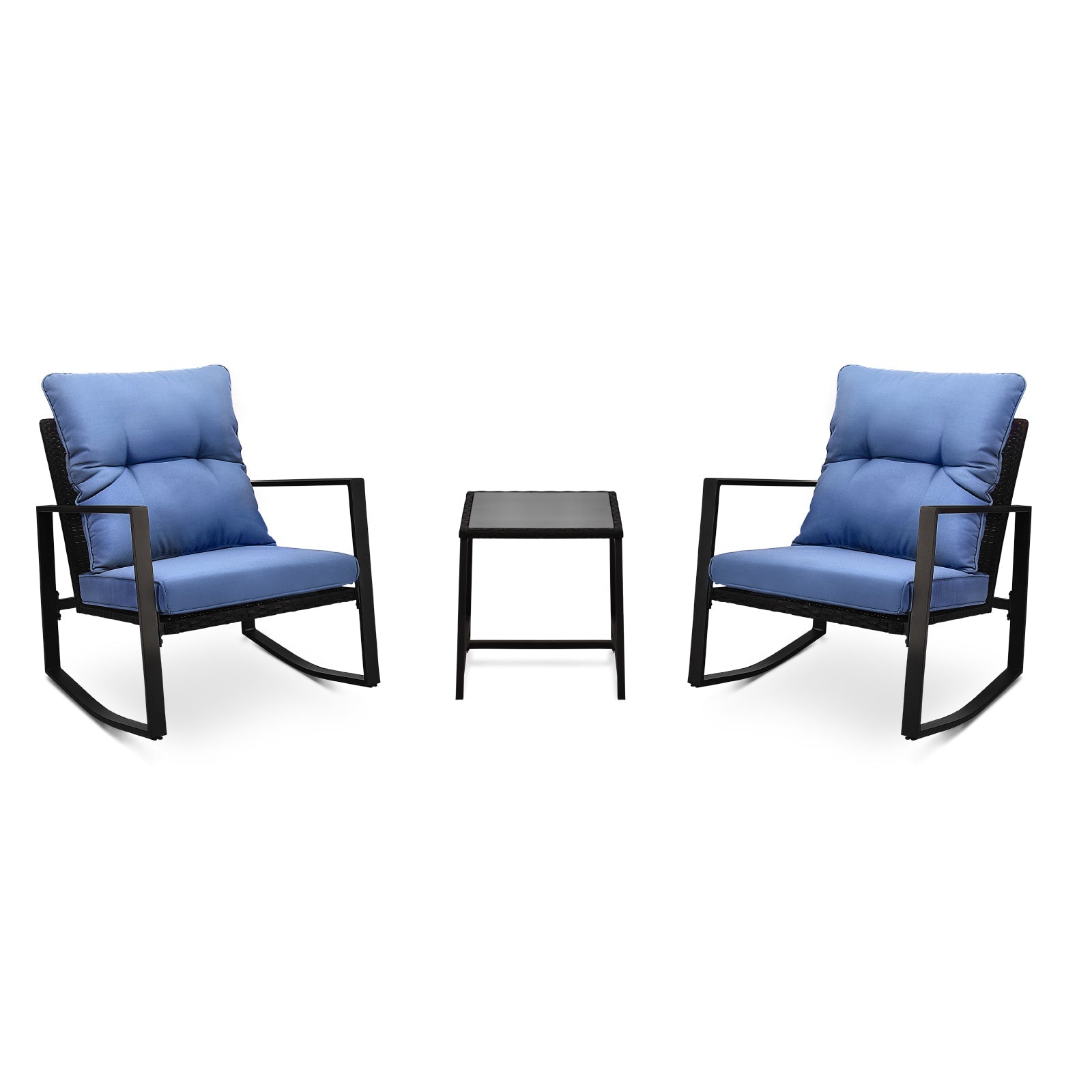3 Pieces Patio Bistro Set