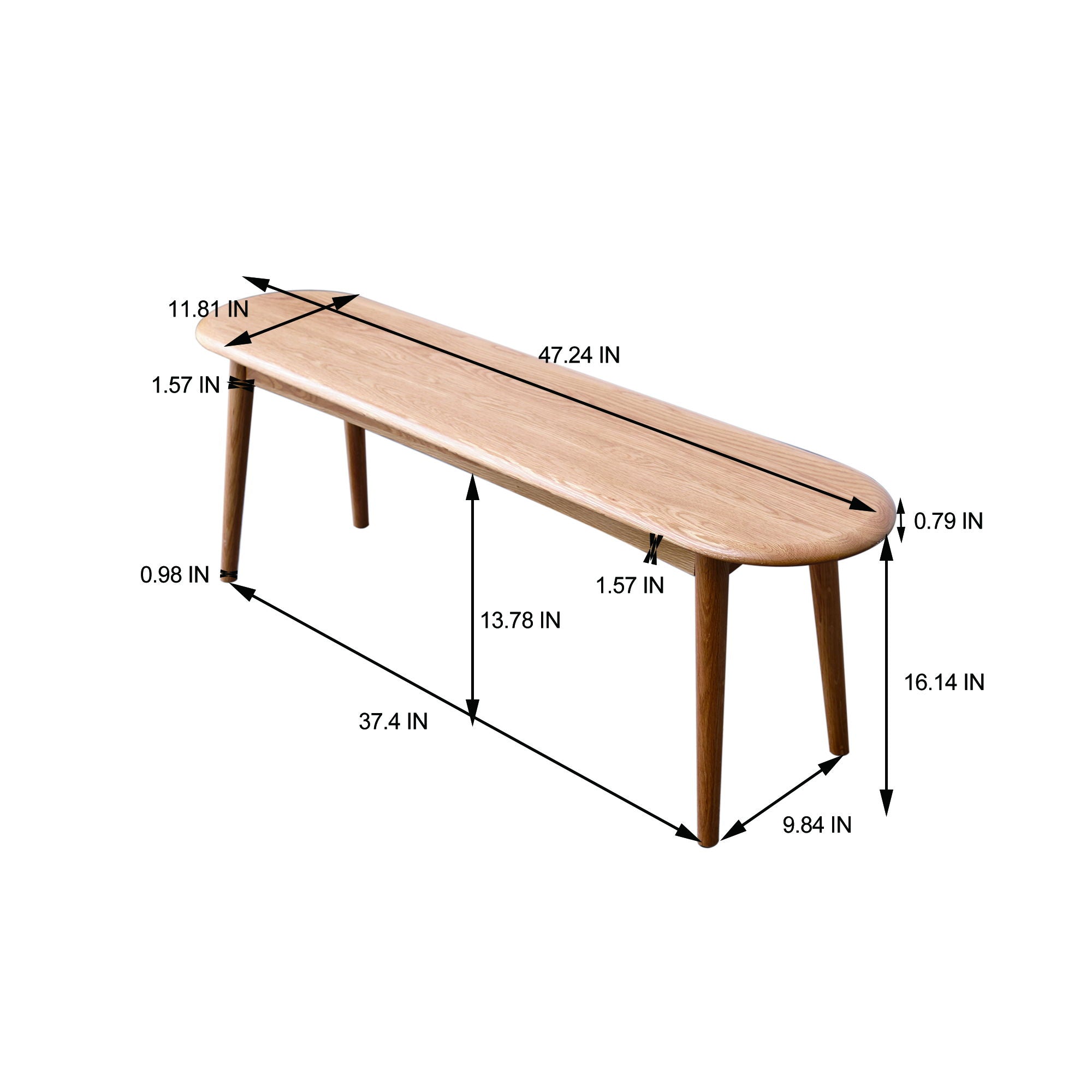 Table Bench For Living Room