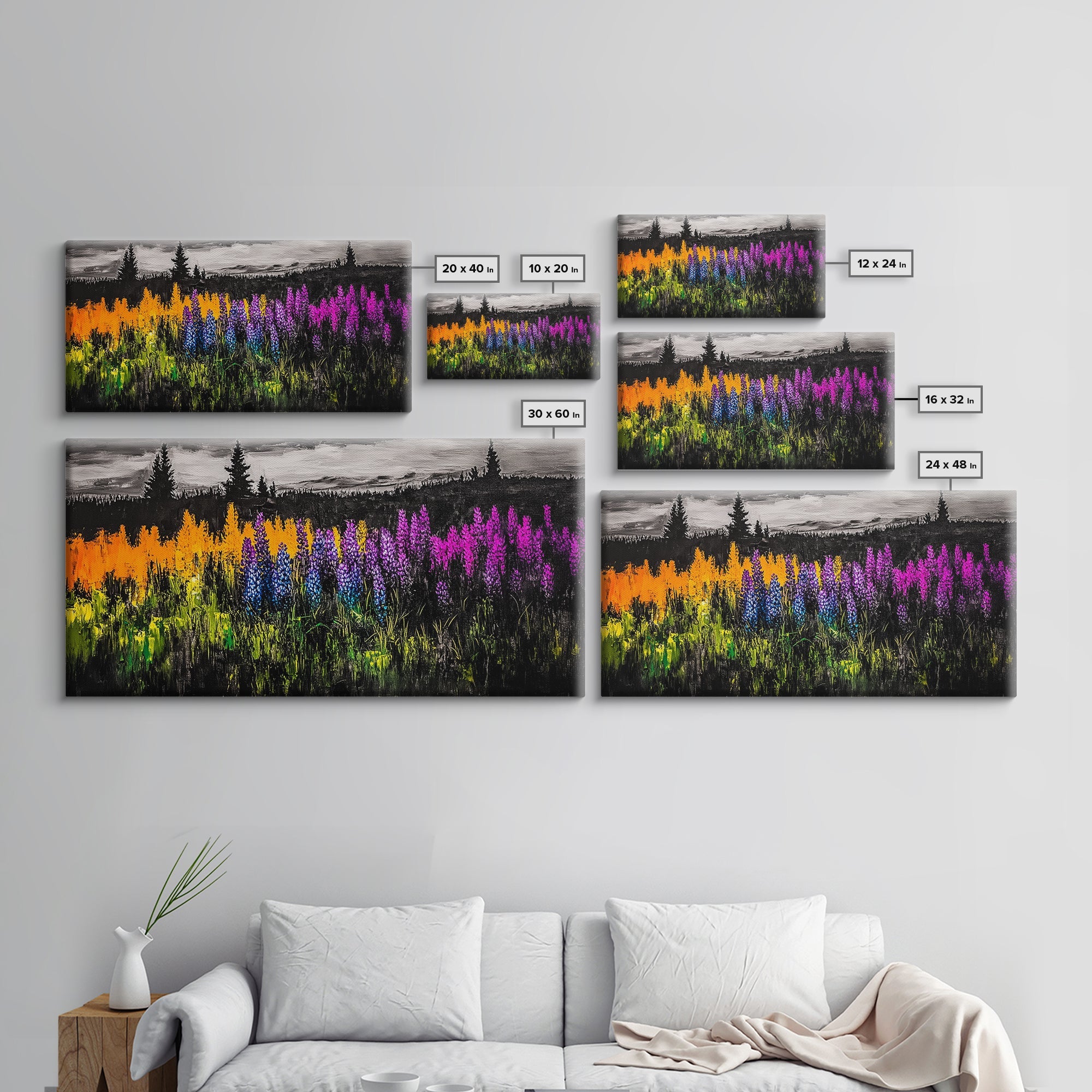 Wildflowers Canvas
