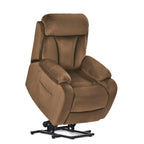 Lift Chair Power Remote Control Recliner Anti - Skid Australia Cashmere Fabric- Brown