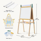 Tiny Land® 3-in-1 Art Easel for Kids