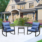 3 Pieces Patio Bistro Set