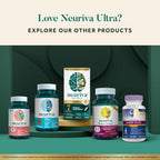 NEURIVA Brain Health Ultra Mental Alertness Supplement 60 Capsules