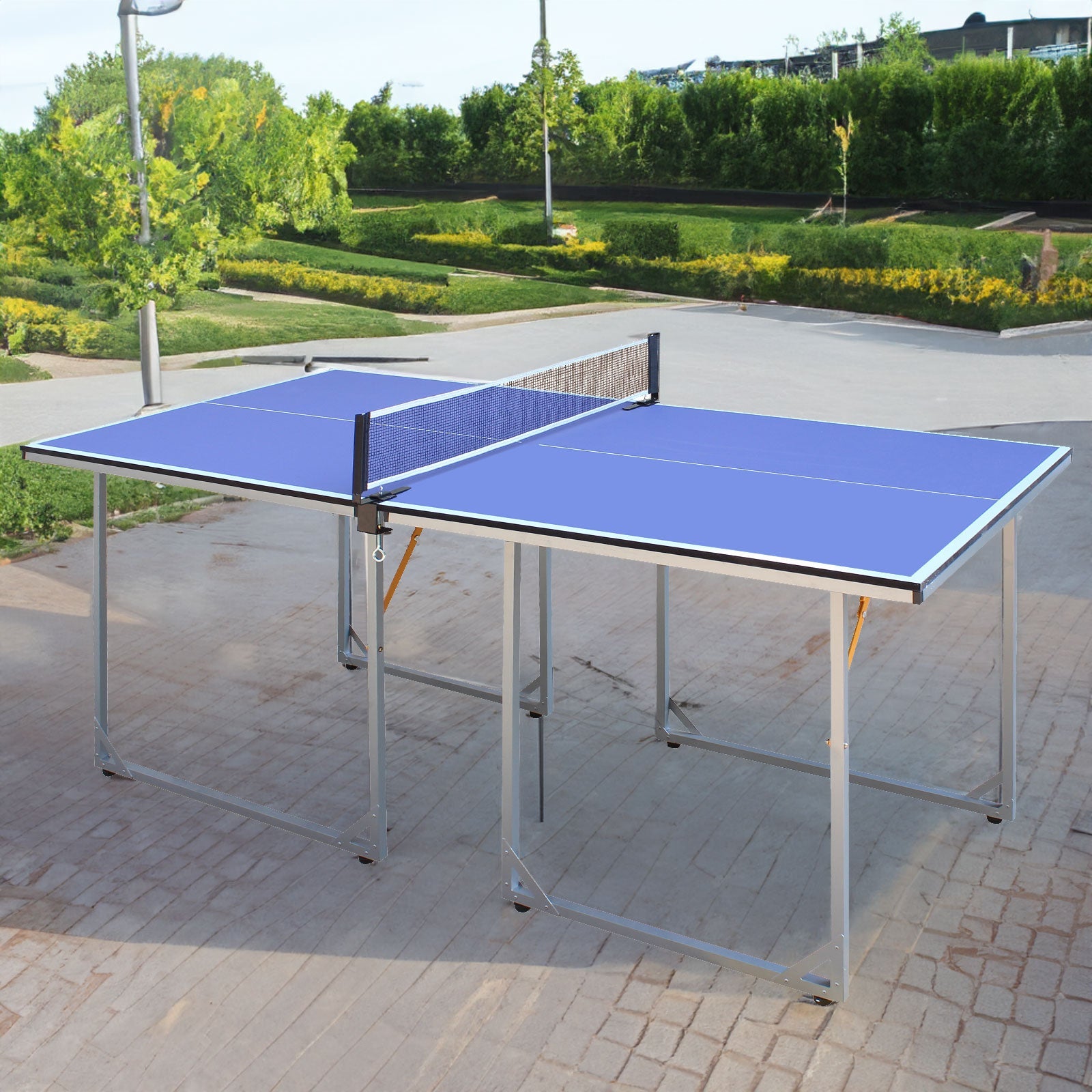 6ft Mid-Size Table Tennis Table