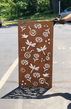 Privacy Screen Panels or Large Metal Wall Decor (46" Inch)