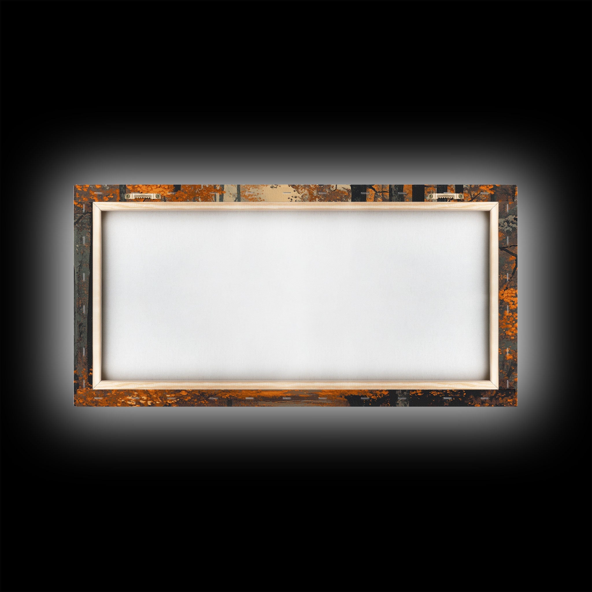 Country Cottage Framed Canvas