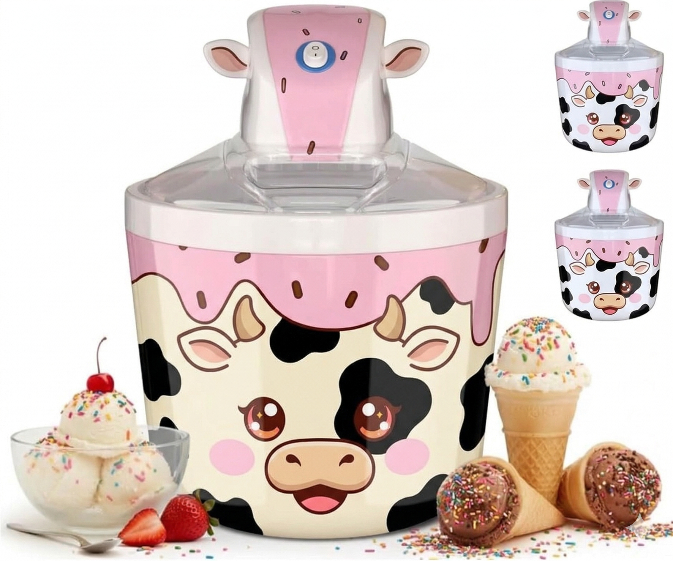 Electric Ice Cream Maker for Kids (1.2 Qt)