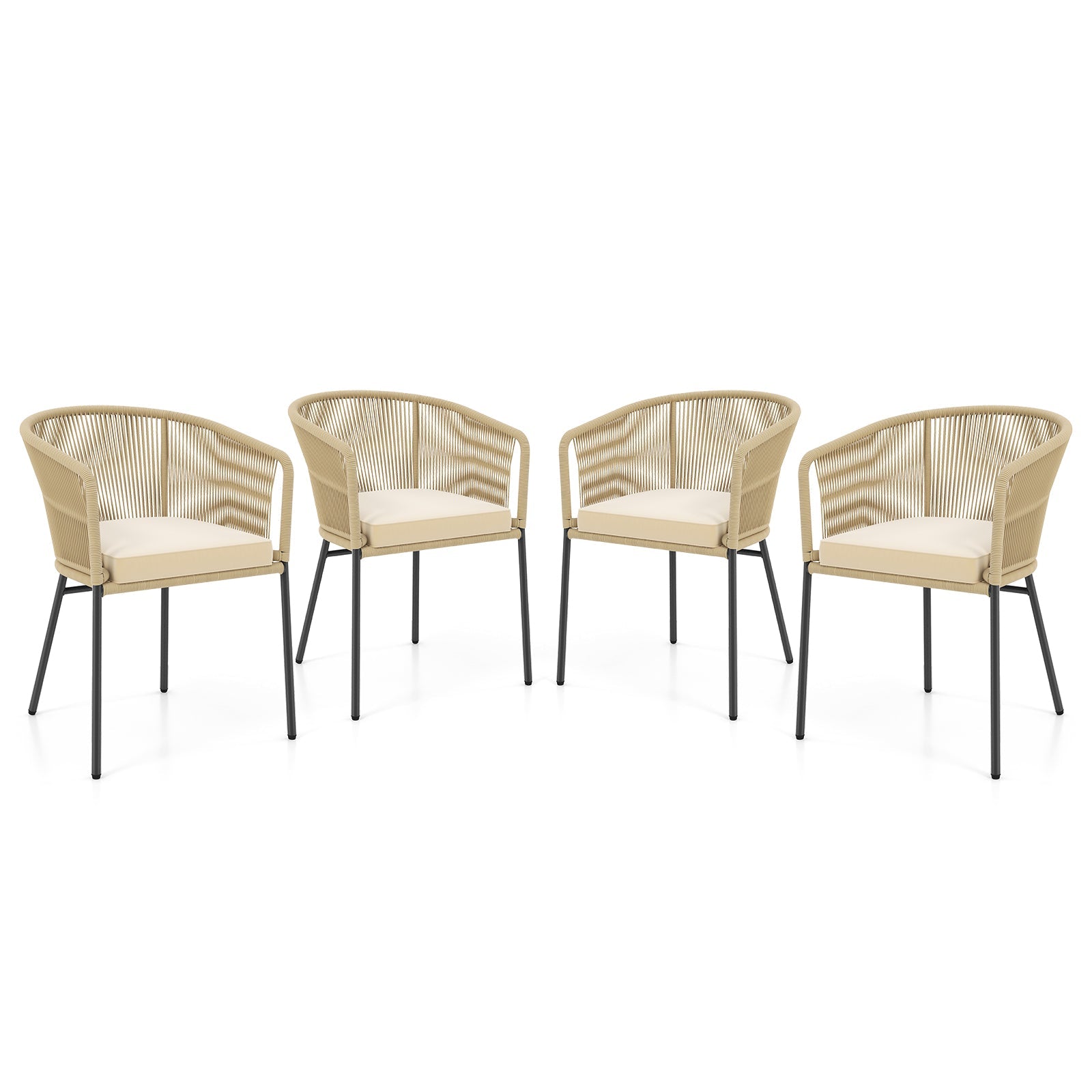 Patio Chairs Set of 4