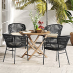 Patio Chairs Set of 4