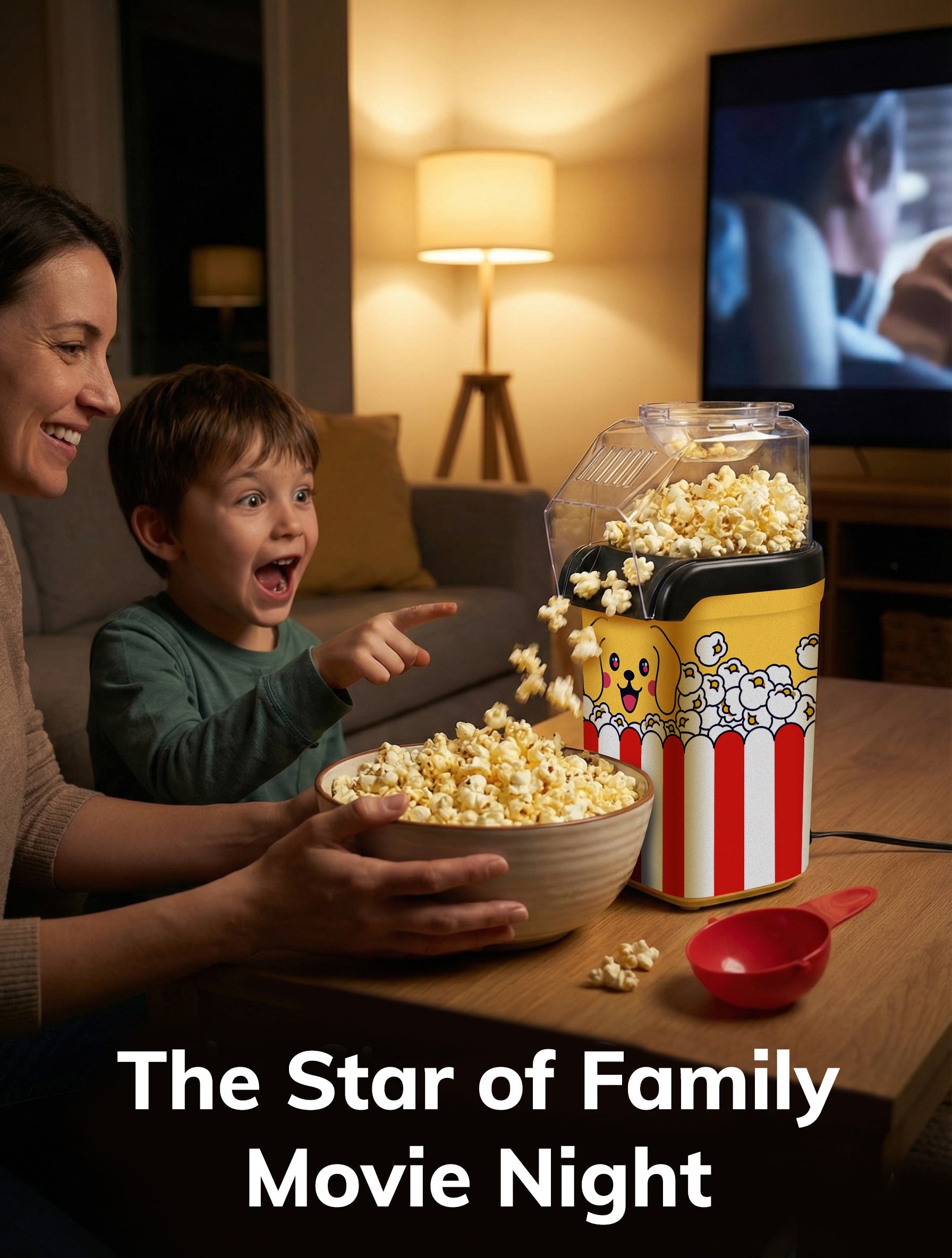 Pupcorn Hot Air Popcorn Maker
