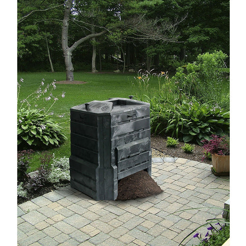 Black Plastic Compost Bin