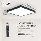 MARPOU Tuya Smart LED Ceiling Lamp Voice Control Alexa