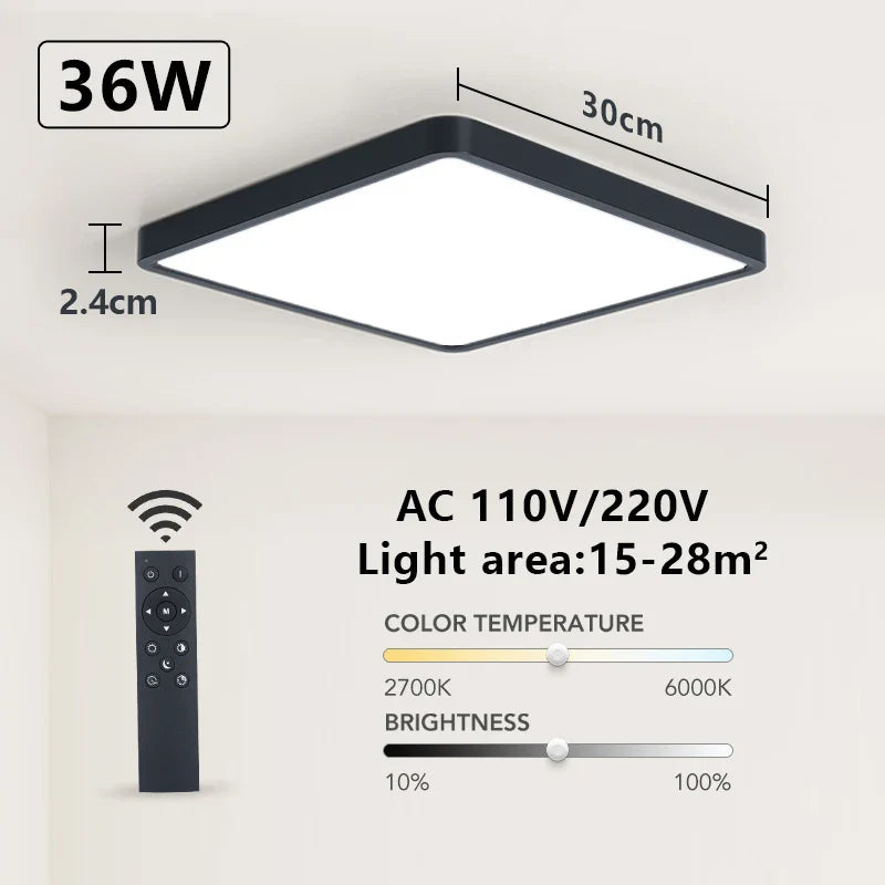 MARPOU Tuya Smart LED Ceiling Lamp Voice Control Alexa