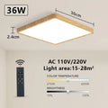 MARPOU Tuya Smart LED Ceiling Lamp Voice Control Alexa