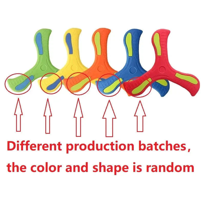 Soft Boomerang Toy for Kids & Adults