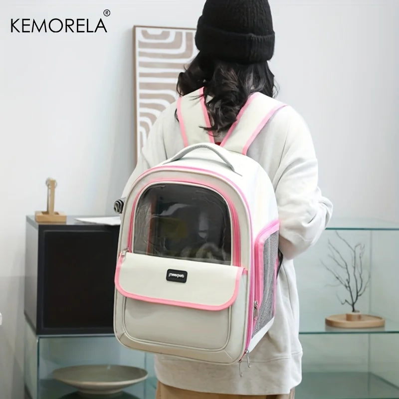 KEMORELA Pet Backpack for Cats And Dogs Large