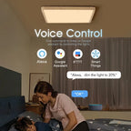 MARPOU Tuya Smart LED Ceiling Lamp Voice Control Alexa