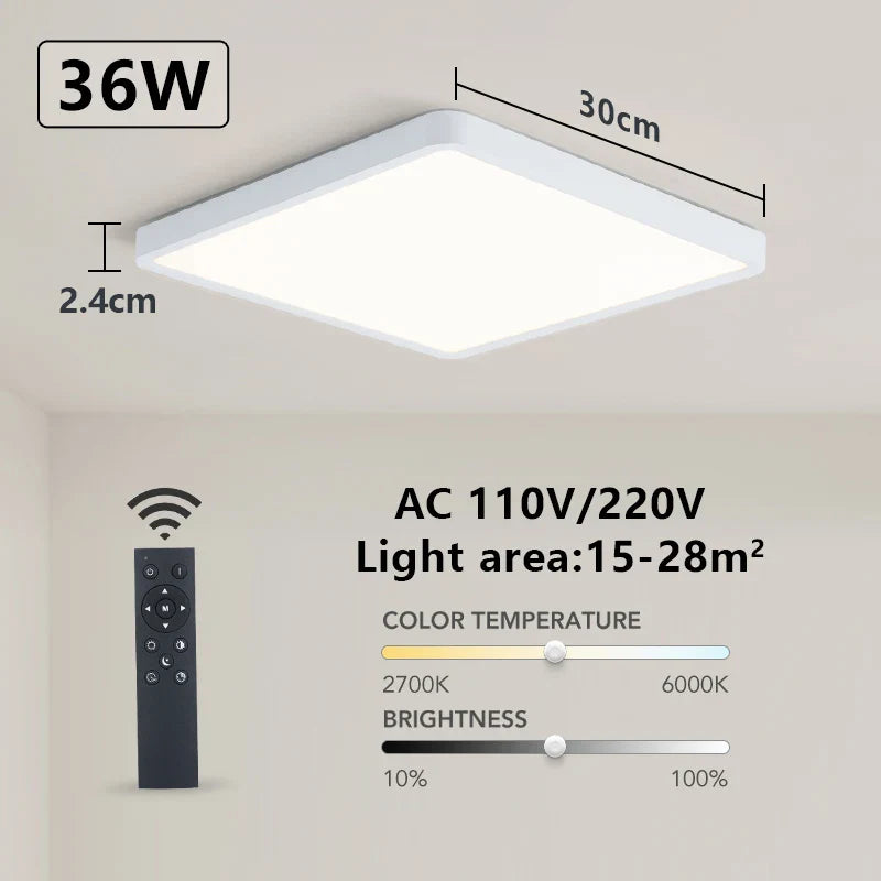MARPOU Tuya Smart LED Ceiling Lamp Voice Control Alexa