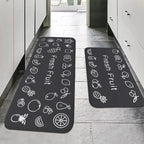VIKAMA American Country Kitchen Floor Mats Non-Slip Absorbent Blessing Decorative Aisle Sink Carpet Home Decoration