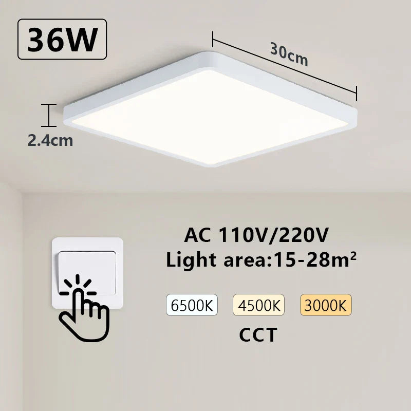 MARPOU Tuya Smart LED Ceiling Lamp Voice Control Alexa