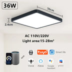 MARPOU Tuya Smart LED Ceiling Lamp Voice Control Alexa
