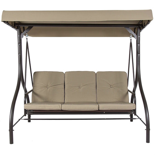 3-Seat Outdoor Canopy Swing