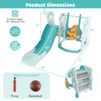 Toddler Slide and Swing Set