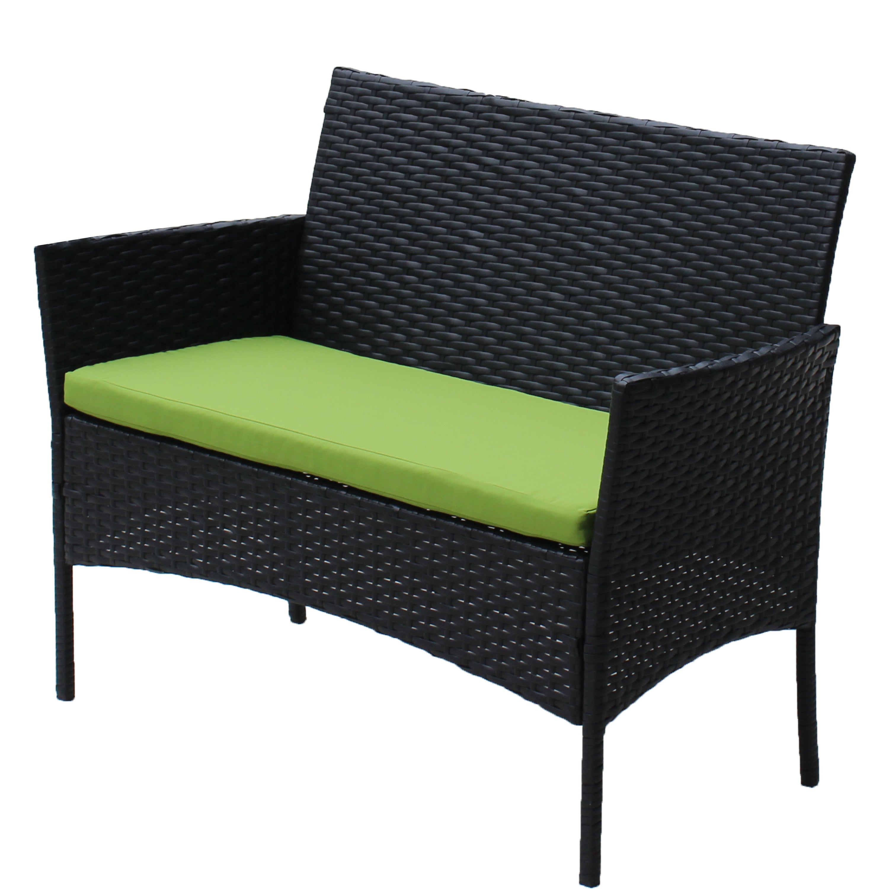 4 PC Rattan Patio Furniture Set