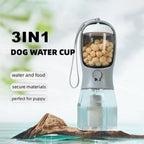 Three-in-one Portable Small Multi-functional Pet Cups