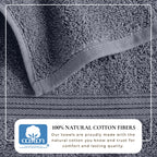 Cotton Terry Bath Towel Set - Cooper Collection