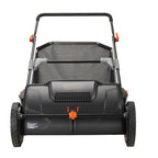 Heavy Duty 21" Push Lawn Sweeper for Leaves & Grass