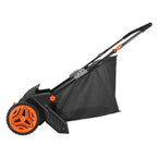 Heavy Duty 21" Push Lawn Sweeper for Leaves & Grass