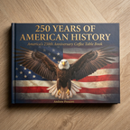 250 Years of American History: America's 250th Anniversary Coffee Table Book (200 Pages)