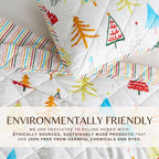Colorful Holiday Quilt Set - Midnight Magic Collection