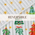 Colorful Holiday Quilt Set - Midnight Magic Collection