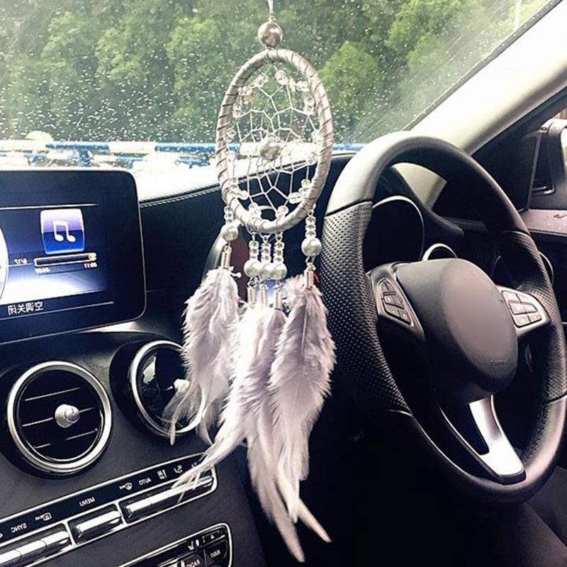 Hanging Ornaments Indian Style Handmade Dream Catcher For Wall Decoration Birthday Gift TS1 Wind Chimes & Hanging Decorations For Bedroom Car & Wall Hanging Decoration Girls Boys Kids Room Art Ornament Craft Gift