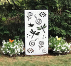 Privacy Screen Panels or Large Metal Wall Decor (46" Inch)