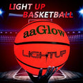 Orange Glowing Basketball