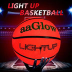 Orange Glowing Basketball