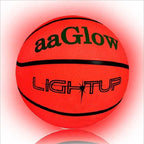 Orange Glowing Basketball