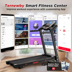 Portable 3.5HP Space Saving Folding Treadmill W/ Incline & 12 Preset Programs (SAK29735)