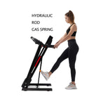 Portable 3.5HP Space Saving Folding Treadmill W/ Incline & 12 Preset Programs (SAK29735)
