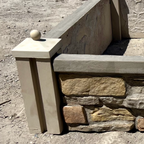 Prefabricated Concrete (GFRC) Garden Bed