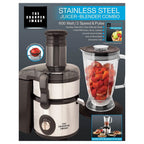 The Sharper Image Juicer-Blender Combo